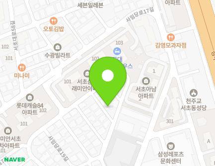 88-11 Saimdang-ro 19-gil, Seocho-gu, Seoul, Republic of Korea Map