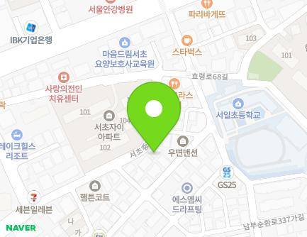 68 Seochojungang-ro 2-gil, Seocho-gu, Seoul, Republic of Korea Map