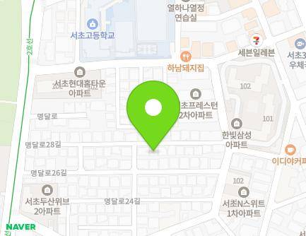 34 Myeongdal-ro 28-gil, Seocho-gu, Seoul, Republic of Korea Map