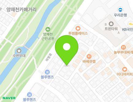 7-16 Mabang-ro 6-gil, Seocho-gu, Seoul, Republic of Korea Map