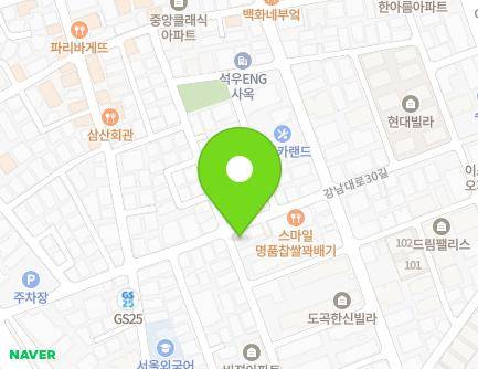 46 Gangnam-daero 30-gil, Seocho-gu, Seoul, Republic of Korea Map