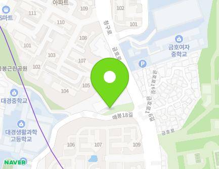 125 Maebong 18-gil, Seongdong-gu, Seoul, Republic of Korea