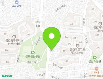 14 Geumhosan-gil, Seongdong-gu, Seoul, Republic of Korea
