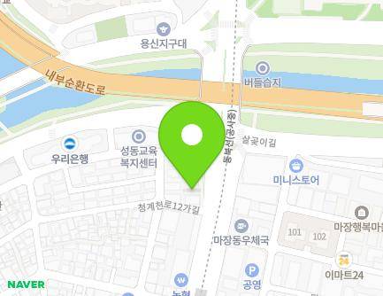 75-7 Cheonggyecheon-ro 12ga-gil, Seongdong-gu, Seoul, Republic of Korea Map