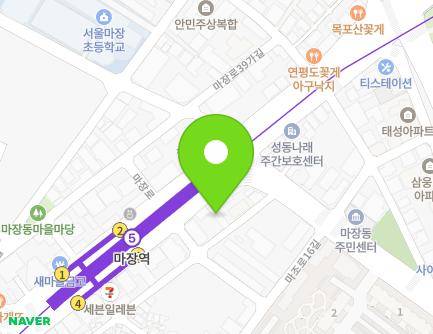 308-1 Majang-ro, Seongdong-gu, Seoul, Republic of Korea Map