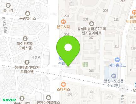 125 Majang-ro, Seongdong-gu, Seoul, Republic of Korea Map