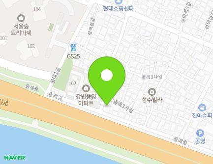 27 Dulle-gil, Seongdong-gu, Seoul, Republic of Korea Map