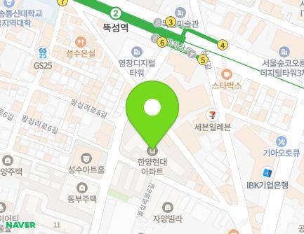 17 Sangwon 1-gil, Seongdong-gu, Seoul, Republic of Korea Map