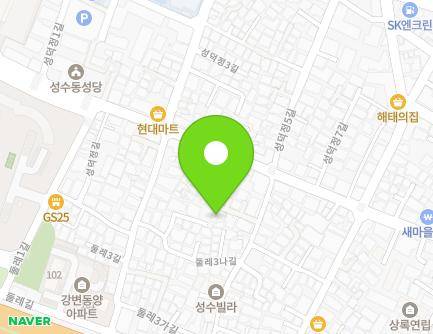 15-13 Dulle 5-gil, Seongdong-gu, Seoul, Republic of Korea Map