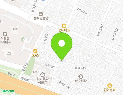 4 Dulle 3na-gil, Seongdong-gu, Seoul, Republic of Korea Map
