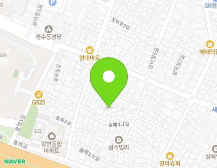 13-9 Dulle 3na-gil, Seongdong-gu, Seoul, Republic of Korea Map