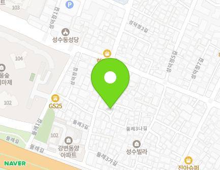 5-3 Dulle 3na-gil, Seongdong-gu, Seoul, Republic of Korea Map