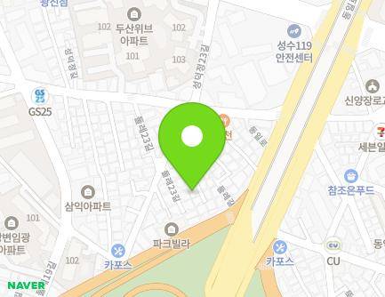 14-22 Dulle 23-gil, Seongdong-gu, Seoul, Republic of Korea Map