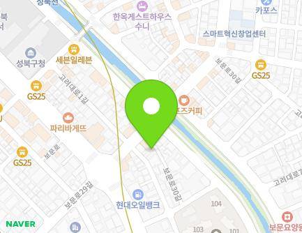 12-4 Bomun-ro 30-gil, Seongbuk-gu, Seoul, Republic of Korea Map