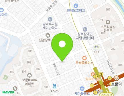 17 Bomun-ro 25-gil, Seongbuk-gu, Seoul, Republic of Korea Map