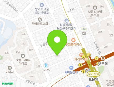 13-9 Jibong-ro 23-gil, Seongbuk-gu, Seoul, Republic of Korea Map
