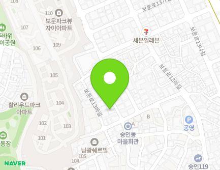 7-16 Bomun-ro 13ba-gil, Seongbuk-gu, Seoul, Republic of Korea Map
