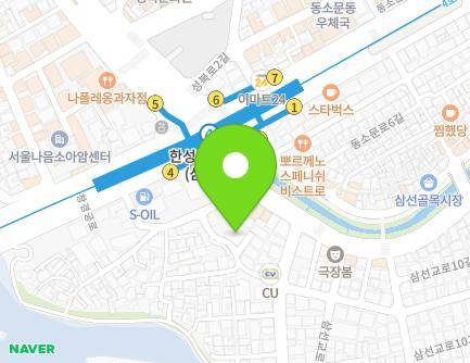 7-7 Samseongyo-ro 2-gil, Seongbuk-gu, Seoul, Republic of Korea Map