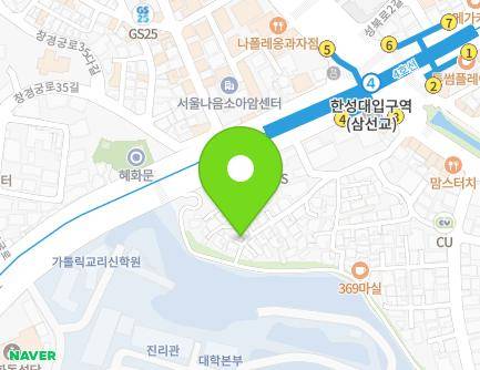 34-1 Samseongyo-ro 2-gil, Seongbuk-gu, Seoul, Republic of Korea Map
