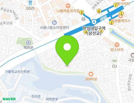 27-4 Samseongyo-ro 2-gil, Seongbuk-gu, Seoul, Republic of Korea Map