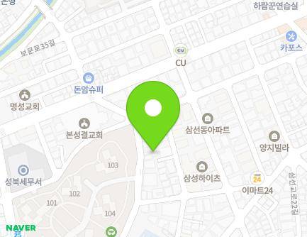 12-4 Samseongyo-ro 18ga-gil, Seongbuk-gu, Seoul, Republic of Korea Map