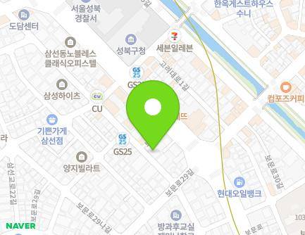 55 Samseongyo-ro 24-gil, Seongbuk-gu, Seoul, Republic of Korea Map