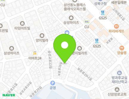 54-14 Bomun-ro 29-gil, Seongbuk-gu, Seoul, Republic of Korea Map