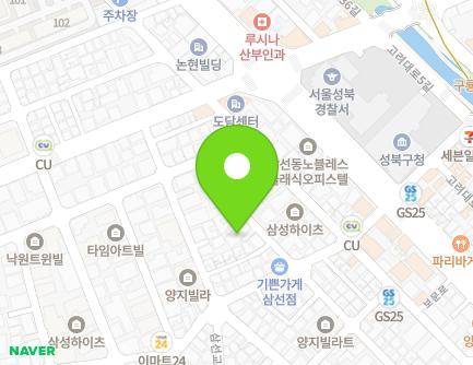 45-3 Bomun-ro 29ga-gil, Seongbuk-gu, Seoul, Republic of Korea Map
