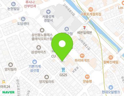 41 Samseongyo-ro 24-gil, Seongbuk-gu, Seoul, Republic of Korea Map
