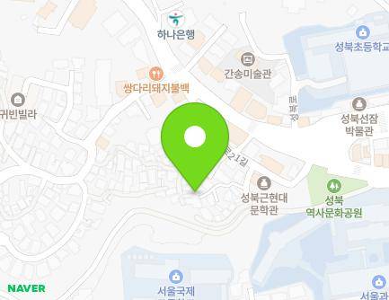 20-16 Seongbuk-ro 21-gil, Seongbuk-gu, Seoul, Republic of Korea Map