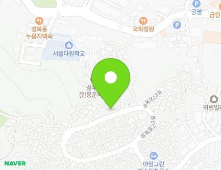 108-9 Seongbuk-ro 23-gil, Seongbuk-gu, Seoul, Republic of Korea Map
