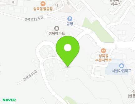 47-3 Seongbuk-ro 31-gil, Seongbuk-gu, Seoul, Republic of Korea Map