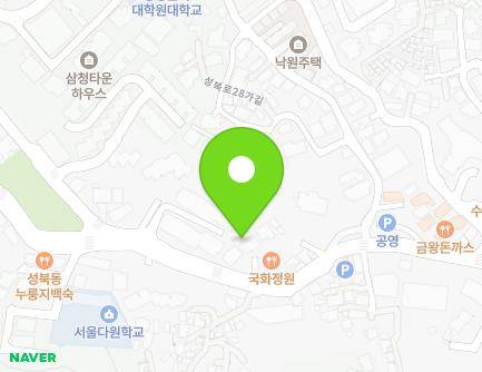 156 Seongbuk-ro, Seongbuk-gu, Seoul, Republic of Korea Map