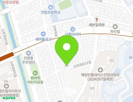 28-26 Goryeodae-ro, Seongbuk-gu, Seoul, Republic of Korea Map