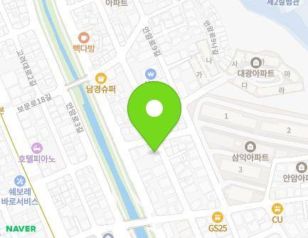 47 Anam-ro 7-gil, Seongbuk-gu, Seoul, Republic of Korea Map
