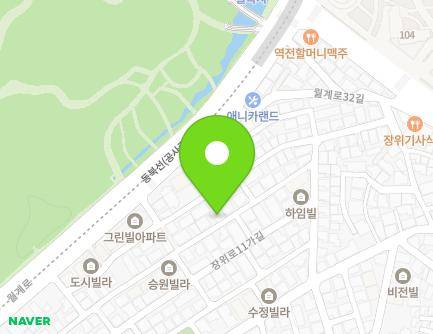 103 Jangwi-ro 11-gil, Seongbuk-gu, Seoul, Republic of Korea Map