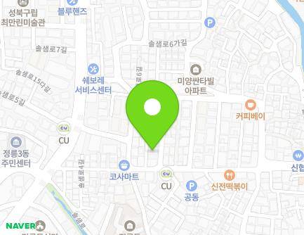24-16 Solsaem-ro 6-gil, Seongbuk-gu, Seoul, Republic of Korea Map