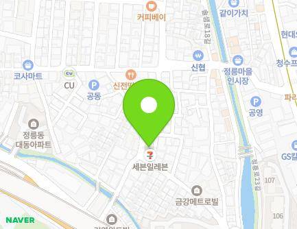 54 Jeongneung-ro 21-gil, Seongbuk-gu, Seoul, Republic of Korea Map