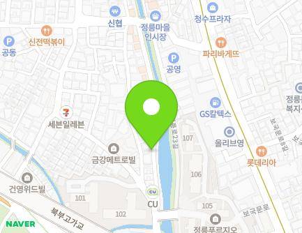 16-13 Jeongneung-ro 21-gil, Seongbuk-gu, Seoul, Republic of Korea Map