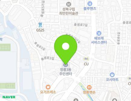 6-3 Solsaem-ro 1-gil, Seongbuk-gu, Seoul, Republic of Korea