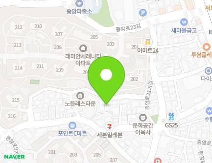 40 Jongam-ro 19ga-gil, Seongbuk-gu, Seoul, Republic of Korea Map