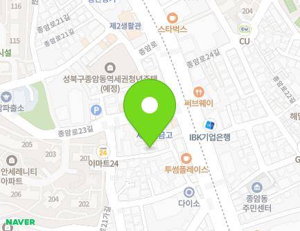 17-6 Jongam-ro 21-gil, Seongbuk-gu, Seoul, Republic of Korea Map