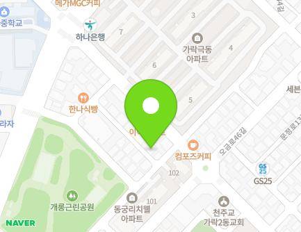 50-6 Ogeum-ro 44-gil, Songpa-gu, Seoul, Republic of Korea Map