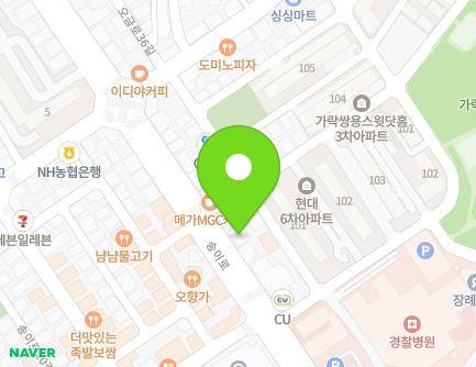 105 Songi-ro, Songpa-gu, Seoul, Republic of Korea Map