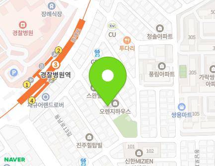 11-1 Jungdae-ro 14-gil, Songpa-gu, Seoul, Republic of Korea Map