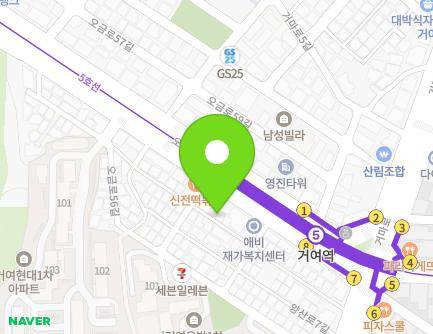 23 Ogeum-ro 54-gil, Songpa-gu, Seoul, Republic of Korea Map