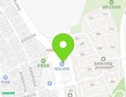 31 Seongnaecheon-ro 47-gil, Songpa-gu, Seoul, Republic of Korea Map
