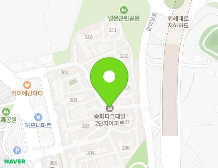 38 Seongnaecheon-ro 47-gil, Songpa-gu, Seoul, Republic of Korea Map