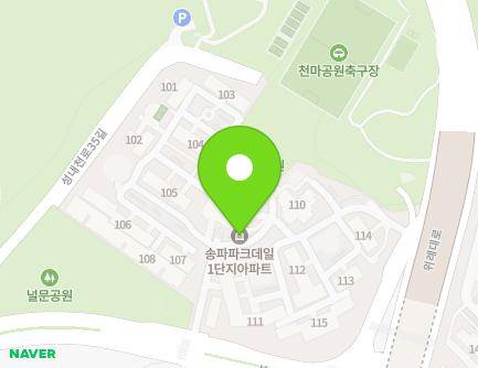 37 Seongnaecheon-ro 37-gil, Songpa-gu, Seoul, Republic of Korea Map