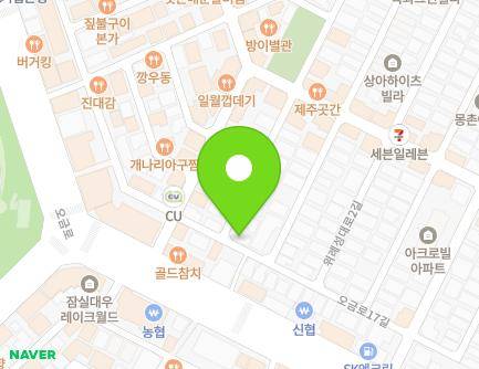 36-25 Olympic-ro 32-gil, Songpa-gu, Seoul, Republic of Korea Map